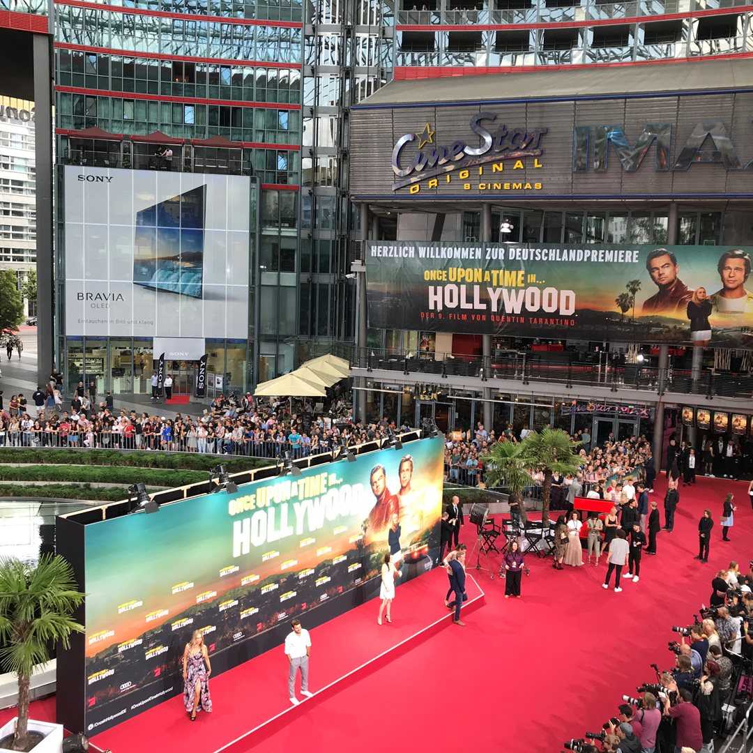 Filmpremiere im Sony Center Once Upon a Time in Hollywood
